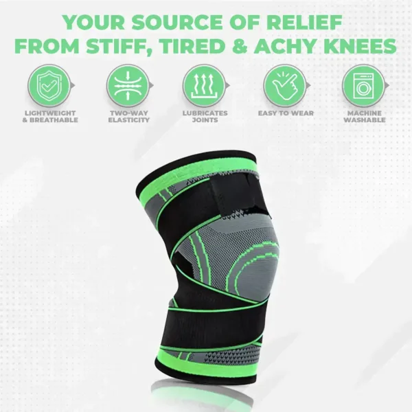 3D Compression Knee Sleeves for Men and Women