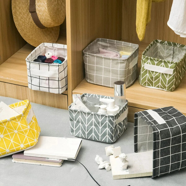 Cute Mini Storage Bins (Random Prints)