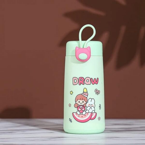 Cute Unicorn Glass Water Bottle (300 ml