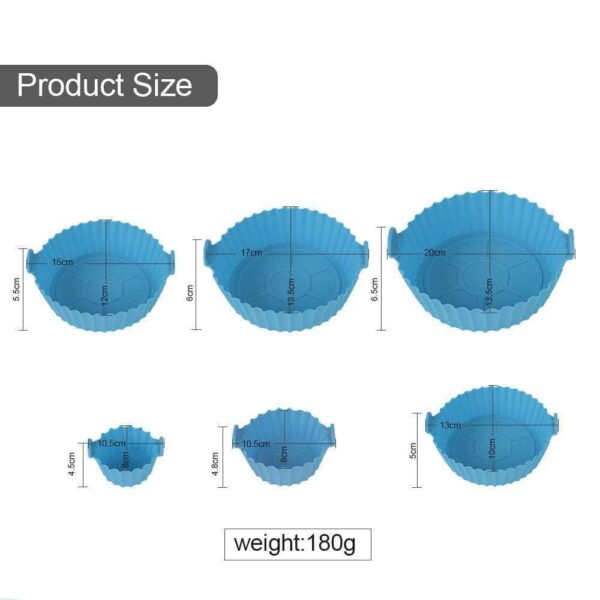 Air Fryer Silicone Reusable Baking Tray