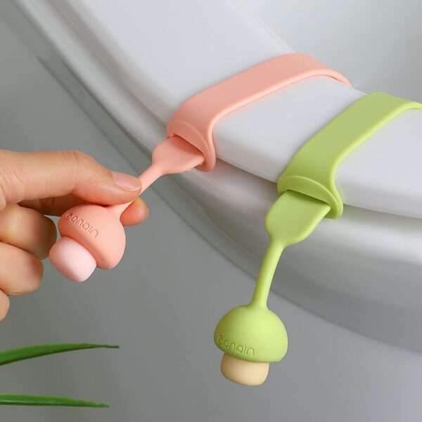 Silicone Toilet Seat Lifter – Hygienic & Reusable