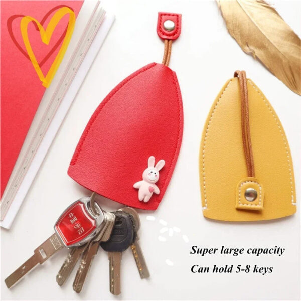 Pullout Style Multi-Key Leather Pouch