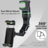 Car Rearview 360 Rotating Clip