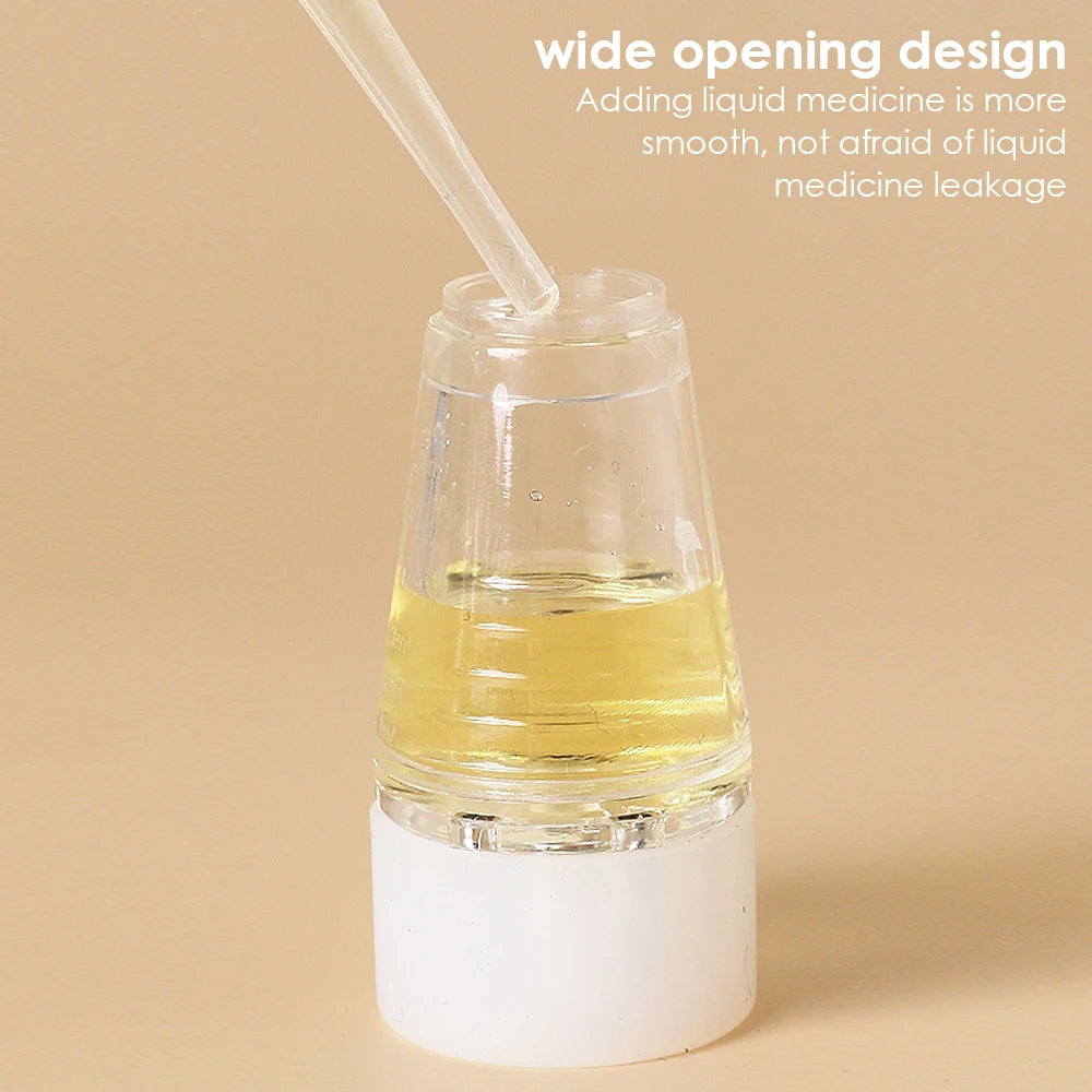 Scalp oil applicator for clean and precise application