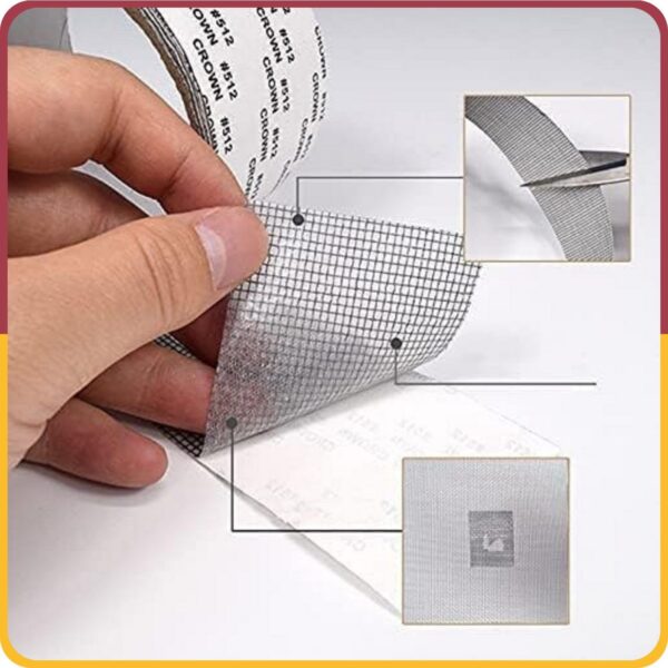 Window Mesh Screen Repair Tape for Door and Window