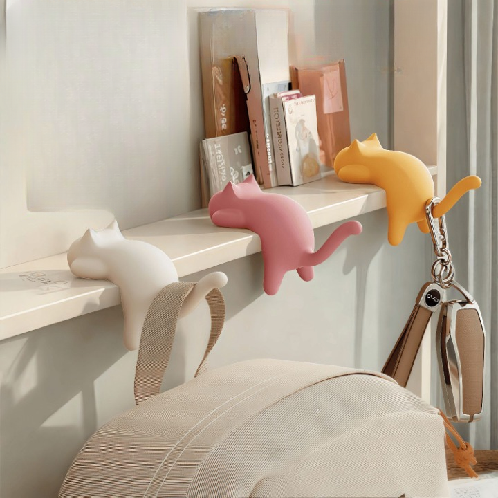 Cat table hook for multi pet homes
