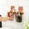 Cute Teddy Bear Kids Toothbrush Holder