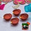 LED Light Water Sensor Diya (Free Water Sensing Shivling)