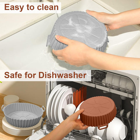 Versatile silicone trays for different cooking appliances