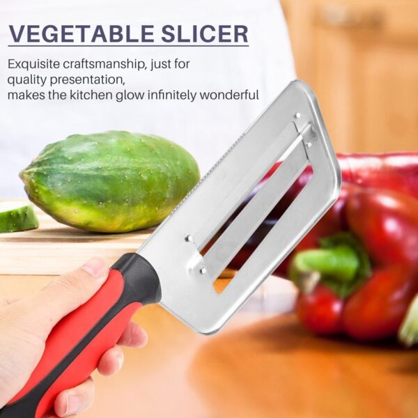 Stainless Steel 2-In-1 Blade Vegetable Shredder