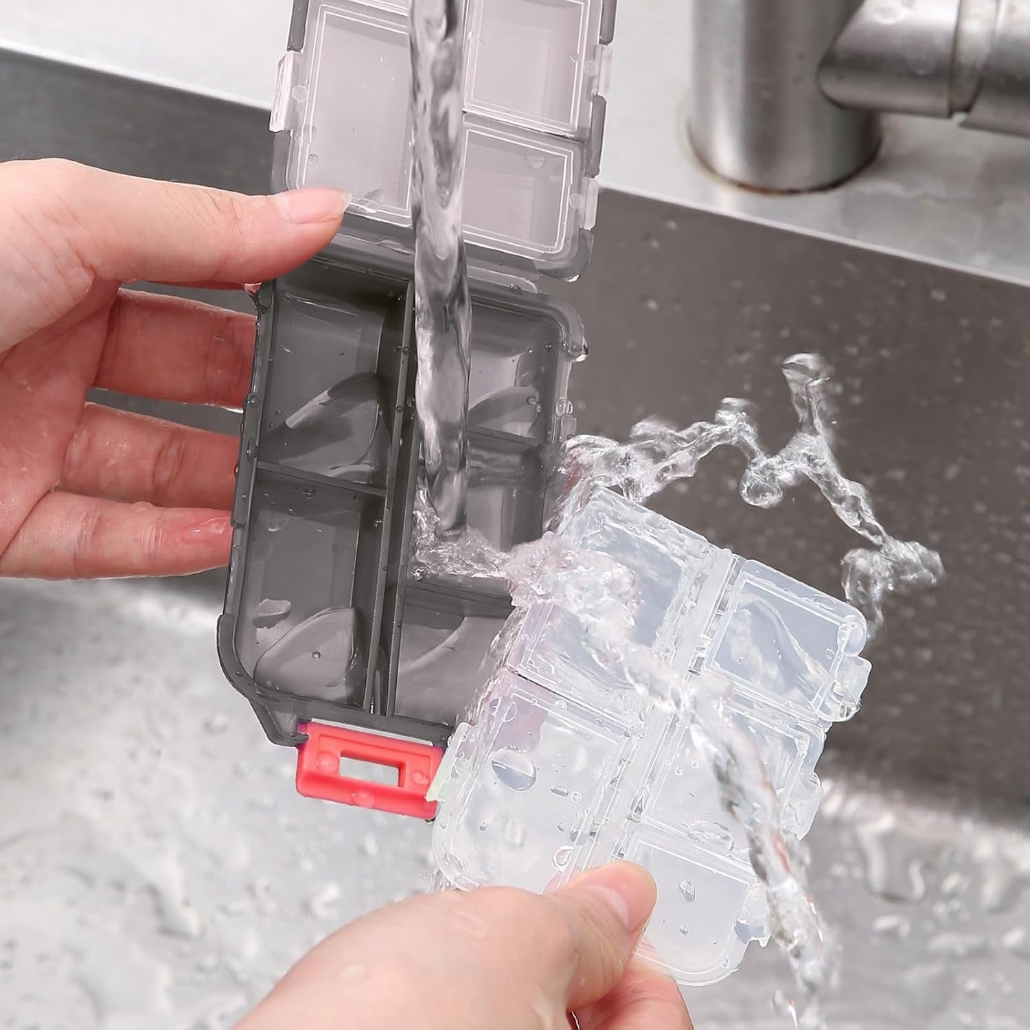 Food-Grade BPA-Free Pill Storage Box