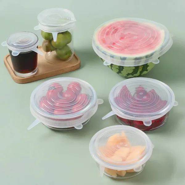 Multipurpose Silicone Lid - Reusable & Microwave Safe